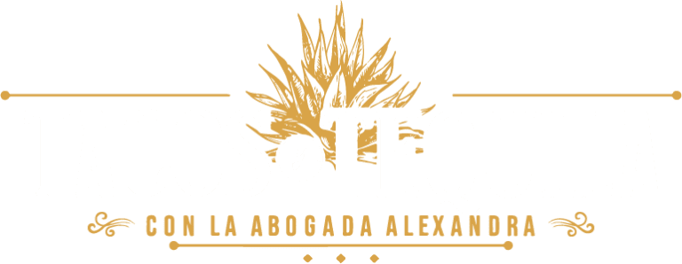 Tacos y Tequila | Abogada Alexandra Logo gold