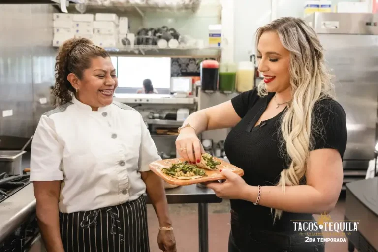 Abogada Alexandra with Rocio's Mexican Kitchen staff - Tacos y Tequila